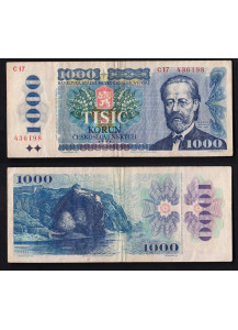 REPUBBLICA CECA  1000 Korun 1985 MB